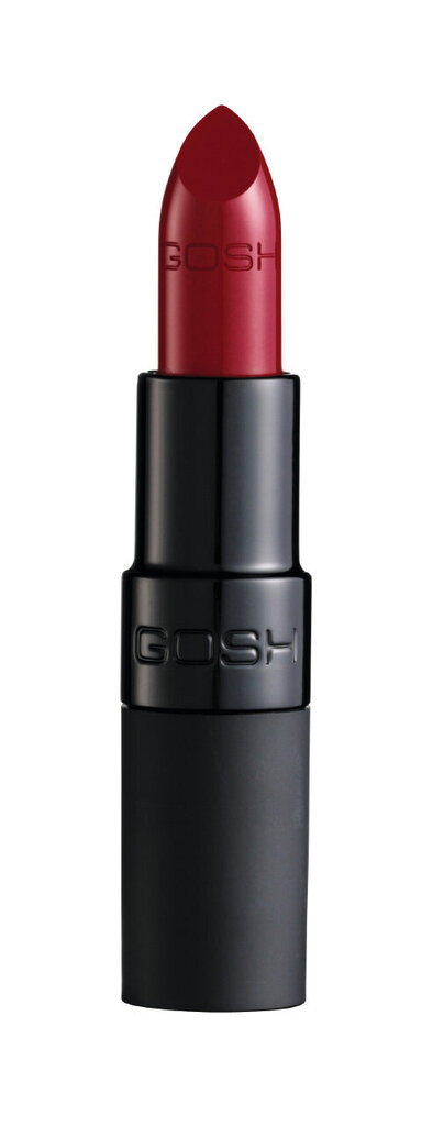 GOSH Velvet Touch Lipstick huulepulk 4 g, 170 Night Kiss цена и информация | Huulepulgad, -läiked, -palsamid, vaseliin | kaup24.ee