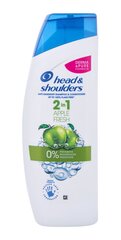 Head & Shoulders 2in1 Apple Fresh šampoon 450 ml hind ja info | Šampoonid | kaup24.ee