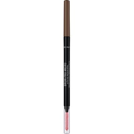 Rimmel London Brow Pro Micro kulmupliiats 0,09 g, 002 Soft Brown hind ja info | Kulmuvärvid, -pliiatsid | kaup24.ee