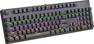 Vertux Tactical RGB цена и информация | Клавиатуры | kaup24.ee