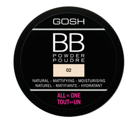 Пудра Gosh BB Powder 6.5 г, 02 Sand цена и информация | Пудры, базы под макияж | kaup24.ee