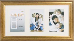 Рамка для фото Ema Gallery 20x40/3/10x15, коричневый (VF3969) цена и информация | Рамки, фотоальбомы | kaup24.ee