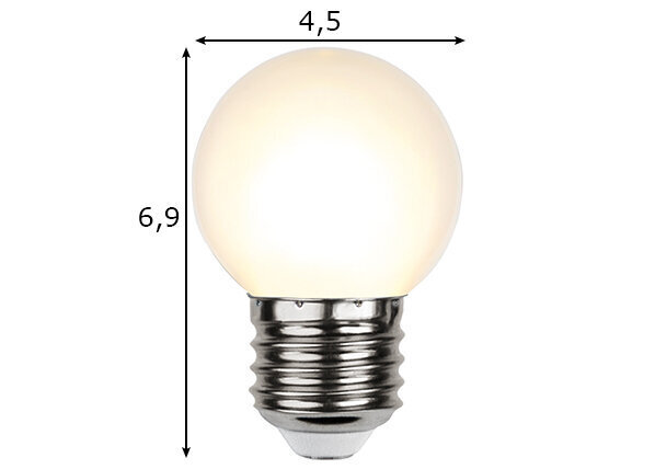 LED pirn E27 1W цена и информация | Lambipirnid, lambid | kaup24.ee