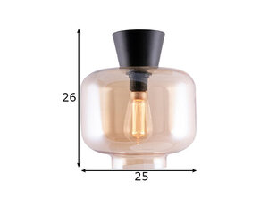 Laelamp Ritz, amber 891062555 цена и информация | Потолочные светильники | kaup24.ee