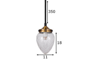 Globen Lighting Juni подвесной светильник цена и информация | Потолочный светильник, 38 x 38 x 24 см | kaup24.ee