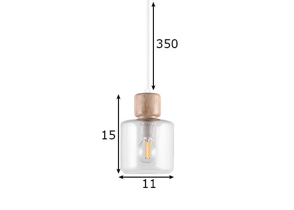 Laelamp Dot 11 891111678 цена и информация | Rippvalgustid | kaup24.ee