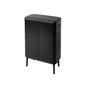 Kõrge, Bo Touch Bin 2x30L Matt Black hind ja info | Prügikastid | kaup24.ee