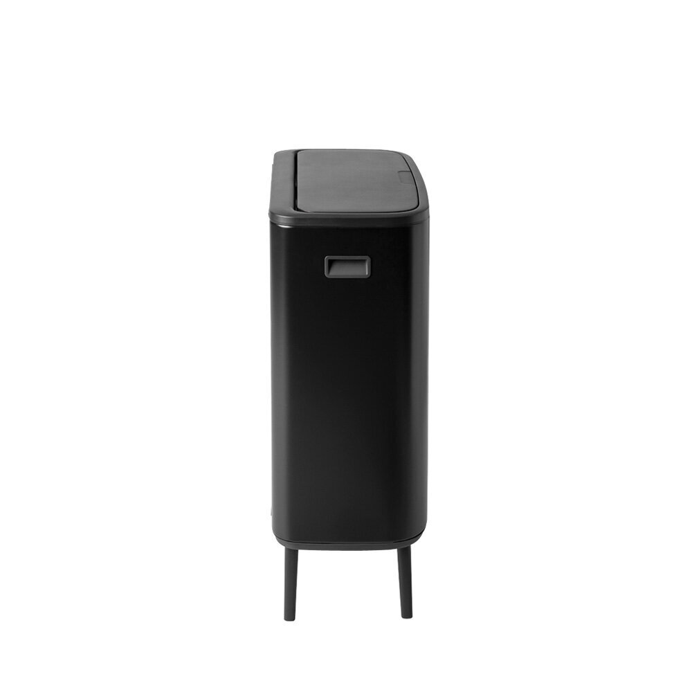 Kõrge, Bo Touch Bin 2x30L Matt Black hind ja info | Prügikastid | kaup24.ee