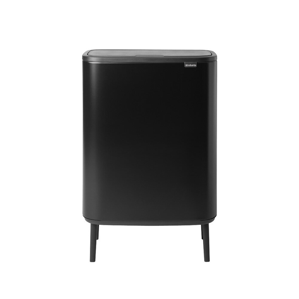 Kõrge, Bo Touch Bin 2x30L Matt Black hind ja info | Prügikastid | kaup24.ee