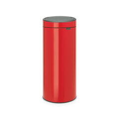 Мусорный бак Touch Bin New (30 л), пластиковое внутреннее ведро Passion Red цена и информация | Мусорные баки | kaup24.ee
