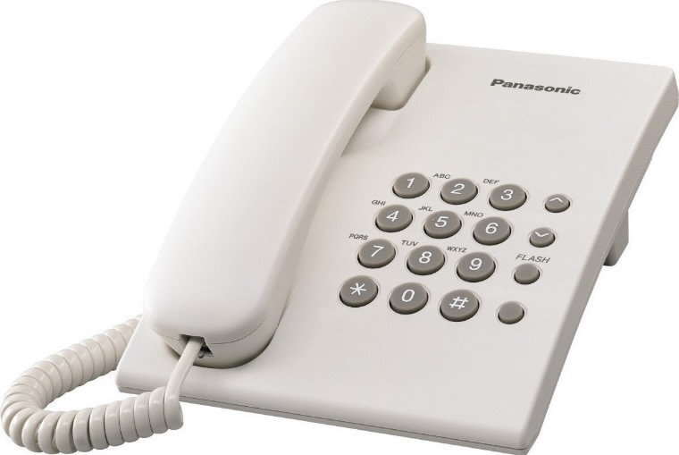 Panasonic KX-TS500FXW, valge hind ja info | Lauatelefonid | kaup24.ee