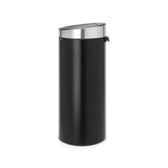 Prügikast, Touch Bin 30L Matt Black/FPP lid цена и информация | Мусорные баки | kaup24.ee