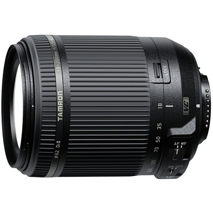 Objektiiv Tamron 18-200 mm f/3.5-6.3 Di II VC Nikon, must цена и информация | Objektiivid | kaup24.ee