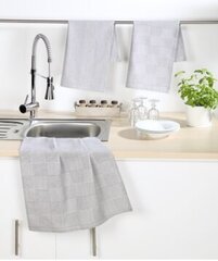 Кухонные полотенца Gözze, серые, 50x70 см, 4 шт цена и информация | Кухонные полотенца, рукавицы, фартуки | kaup24.ee