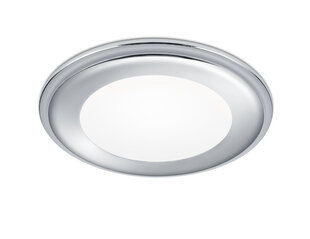 Aura LED süvistatavad 14,5 cm kroom sis 12,5W-950Lm цена и информация | Монтируемые светильники, светодиодные панели | kaup24.ee