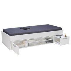 Кровать Tess 90x200 см, белый цена и информация | Кровати | kaup24.ee