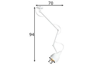 Seinalamp Arrow, valge hind ja info | Seinavalgustid | kaup24.ee