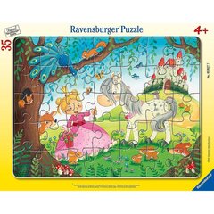 Ravensburger suur plaatpusle 35 tk Väike printsess hind ja info | Pusled | kaup24.ee