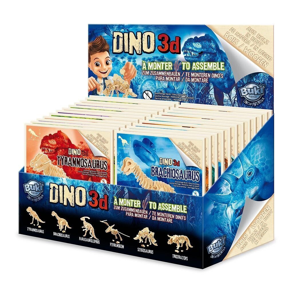 Buki 3D dinosaurused hind ja info | Pusled | kaup24.ee