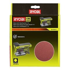 Наждачная бумага 10 шт SD150A10 5132003685 RYOBI цена и информация | Механические инструменты | kaup24.ee