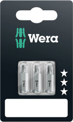 Насадки Wera 851/1 Standard PH 1 + PH 2 + PH 3 x 25 мм цена и информация | Механические инструменты | kaup24.ee