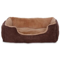 Pesa lemmikloomale Cozy Bed, pruun, suurus S цена и информация | Лежаки, домики | kaup24.ee