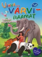 Vahva värviraamat. Elevant цена и информация | Книжки - раскраски | kaup24.ee