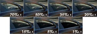 Пленка для тонировки окон, Medium Black цена и информация | Пленки для тонировки стекол автомобиля | kaup24.ee