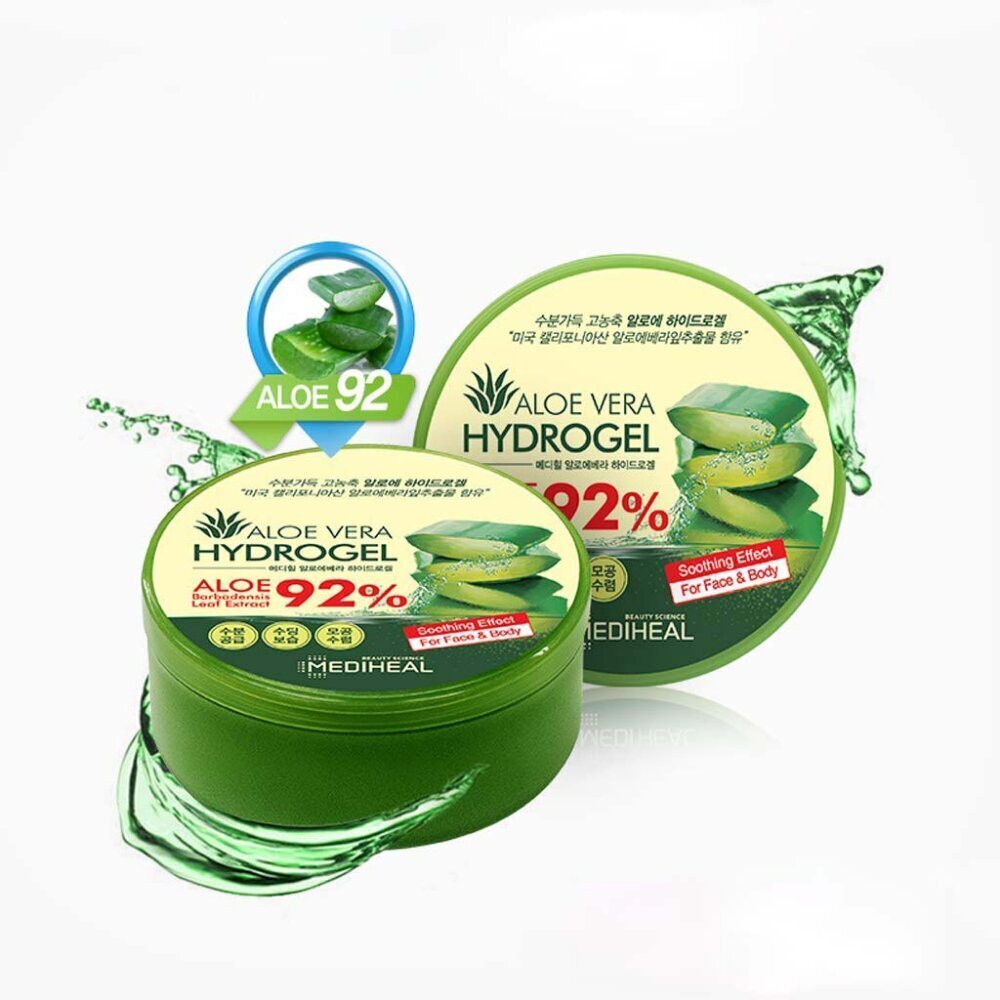 Mediheal Aaloe vera niisutusgeel 300 g цена и информация | Kehakreemid, losjoonid | kaup24.ee