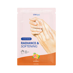 Cмягчающая маска для рук STAY Well Radiance & Softening Hand Mask C VITAMIN COMPLEX  30 г цена и информация | Кремы, лосьоны для тела | kaup24.ee