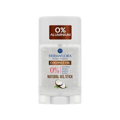 Dermaflora 0% Natural geeldeodorant Kookosõliga 50 ml цена и информация | Дезодоранты | kaup24.ee