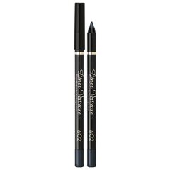 Vivienne Sabo Gel Eye pencil Virtuose карандаш для глаз, 602 Dark Gray цена и информация | Тушь, средства для роста ресниц, тени для век, карандаши для глаз | kaup24.ee