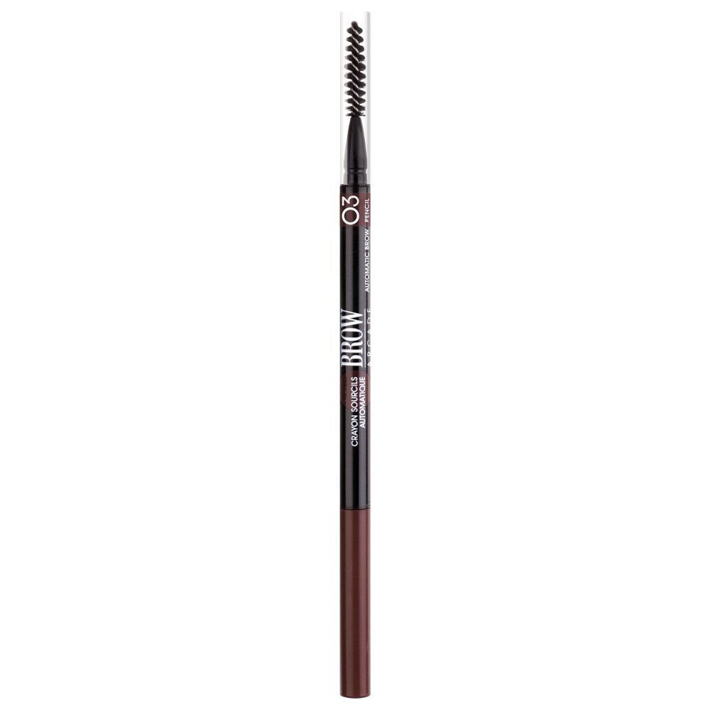 Vivienne Sabo Automatic Brow Pencil Arcade kulmupliiats, 03 Soft Brown цена и информация | Kulmuvärvid, -pliiatsid | kaup24.ee