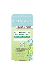 Косметические полоски Clinians Hydra Plus для комбинированной и жирной кожи 8 шт. цена и информация | Маски для лица, патчи для глаз | kaup24.ee