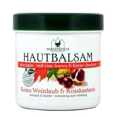 HERBAMEDICUS Kehapalsam Punase viinamarja lehed ja kastan 250 ml hind ja info | Kehakreemid, losjoonid | kaup24.ee