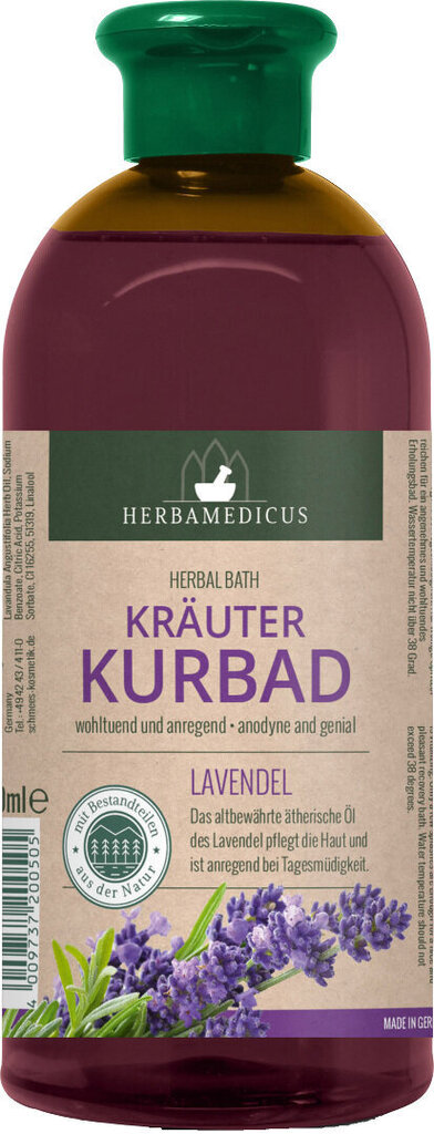 HERBAMEDICUS Vannivaht Herbamedicus Lavendel 500 ml hind ja info | Dušigeelid, õlid | kaup24.ee