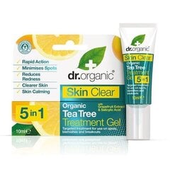 Dr. Organic Skin Clear Гель для ухода за прыщами 10 мл цена и информация | Сыворотки для лица, масла | kaup24.ee