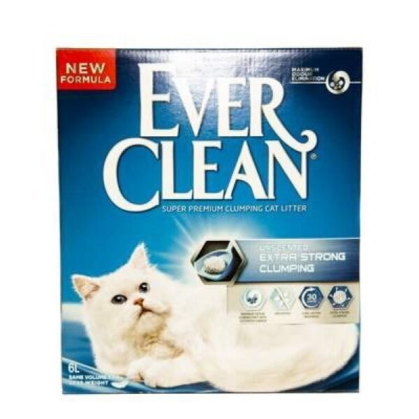 Kassiliiv Ever Clean extra strong clumping, 6kg hind ja info | Kassiliiv | kaup24.ee