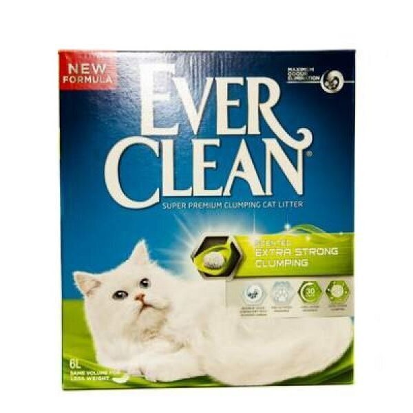 Kassiliiv Ever Clean extra strong clumping scented, 6kg hind ja info | Kassiliiv | kaup24.ee