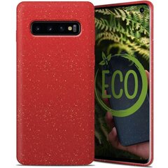 Telefoni ümbris Forcell Bio Samsung Galaxy S10 jaoks, punane цена и информация | Чехлы для телефонов | kaup24.ee