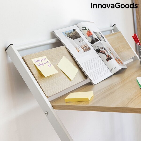 Kokkupandav töölaud koos riiuliga Tablezy InnovaGoods hind ja info | Arvutilauad, kirjutuslauad | kaup24.ee