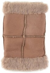 Fingerless Real Leather & Fur Kindad hind ja info | Meeste sallid, mütsid ja kindad | kaup24.ee