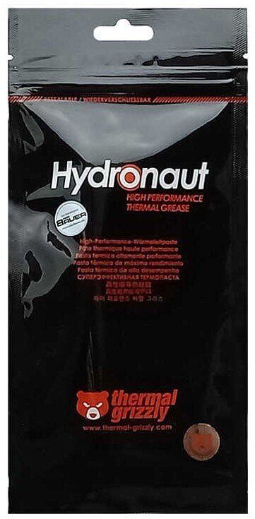 Thermal Grizzly Hydronaut Thermal Grease 1 g, 11.8 W цена и информация | Protsessori jahutid | kaup24.ee