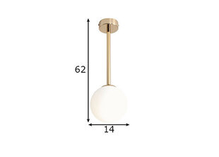 Laelamp Pinne, kuld 891172213 hind ja info | Laelambid | kaup24.ee