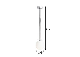 Laelamp Pinne, kroom 891172215 hind ja info | Laelambid | kaup24.ee