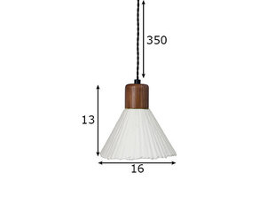 Laelamp Linnea, valge 891168527 цена и информация | Люстры | kaup24.ee