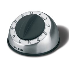 Salter 338 SSBKXR15 Stainless Steel Mechanical Timer цена и информация | Столовые и кухонные приборы | kaup24.ee