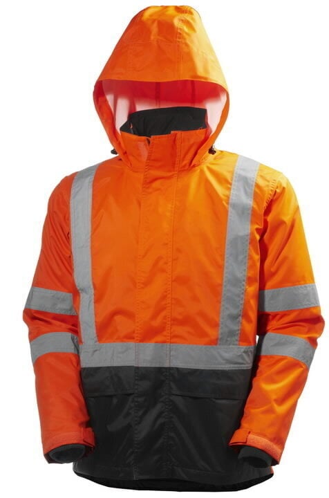 Talvejope Helly Hansen WorkWear Alta CIS 4-in-1 kõrgnähtav CL3, oranz/must XL, 891073804 цена и информация | Tööriided | kaup24.ee