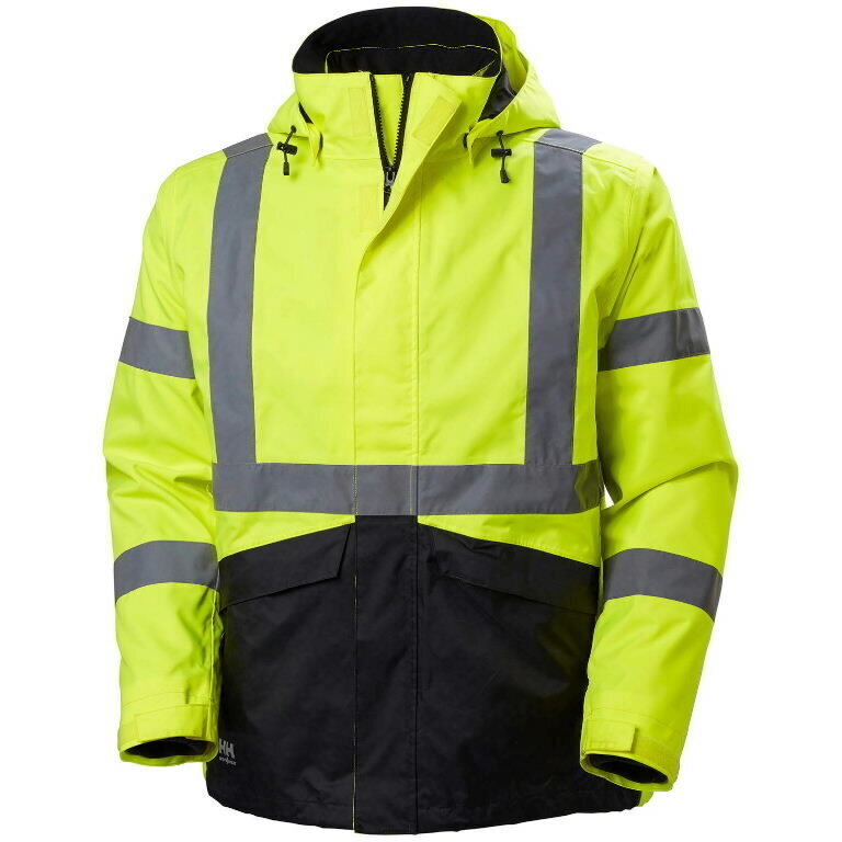 Talvejope Alta CIS 4-in-1 kõrgnähtav CL3, kollane/must 2XL, Helly Hansen WorkWear 891073805 цена и информация | Tööriided | kaup24.ee