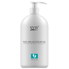 Jalgade ja jalgade jahutav geel SYIS FOOT AND LEG COOLING GEL PROFESSONAL LINE, 500ml hind ja info | Kehakreemid, kehaspreid | kaup24.ee